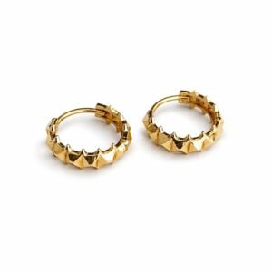 Dormeuses d’or 18k, 12mm, 2g