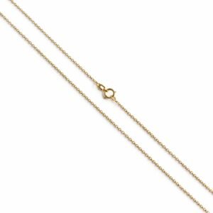 Chaîne V.C.A d’or 18k, 45cm, 1.29g