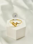 Bague serpent d’or massif 18k, 250$