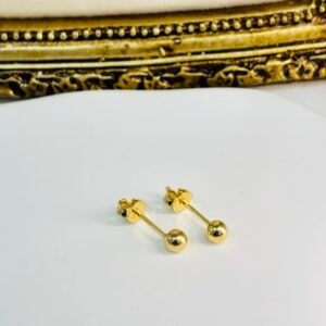 Petits studs d’or 18k, 0.88g