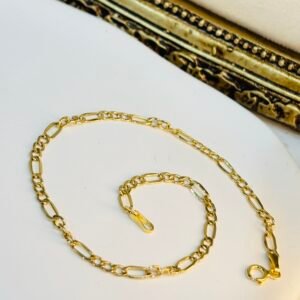 Bracelet figaro d’or 18k, 0.85g