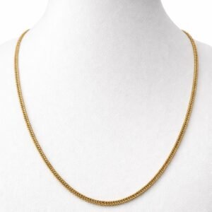 Chaîne Japan d’or 18k, 45cm, 3.75g, épaisseur 2mm