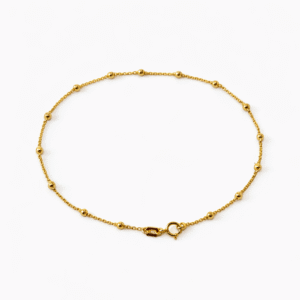 Bracelet satellite d’or 18k, 18.5 cm , 1.01g