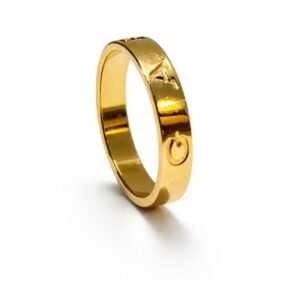 Bague inspiration d’or 18k, taille 7, 3.92g