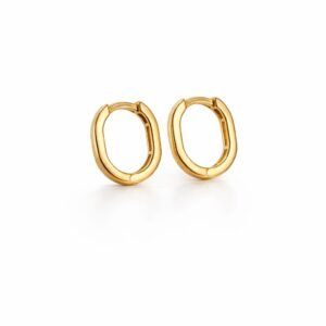 Dormeuses d’or 18k, 10mm, 1.72g