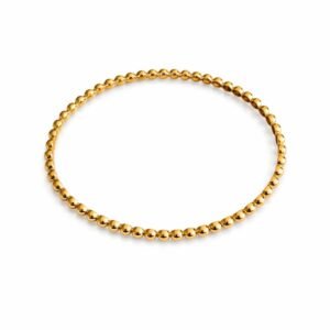 Bracelet rigide pour petit poignet ~enfant ou adolescente , (4.5x5.5cm), enfilable, 3.93g