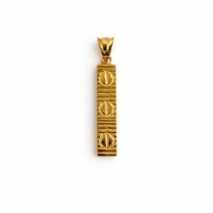 Pendentif d’or 18k, style love illimité , petit format 2.5cm, 0.86g