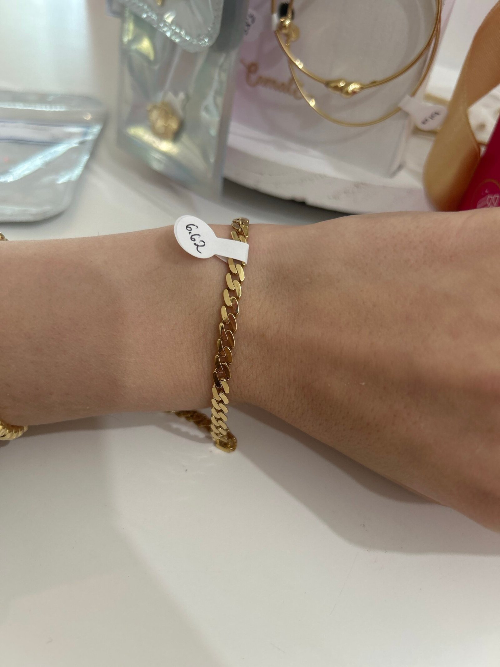 Bracelet d’or 18k, 19cm, 6.62g - Image 2